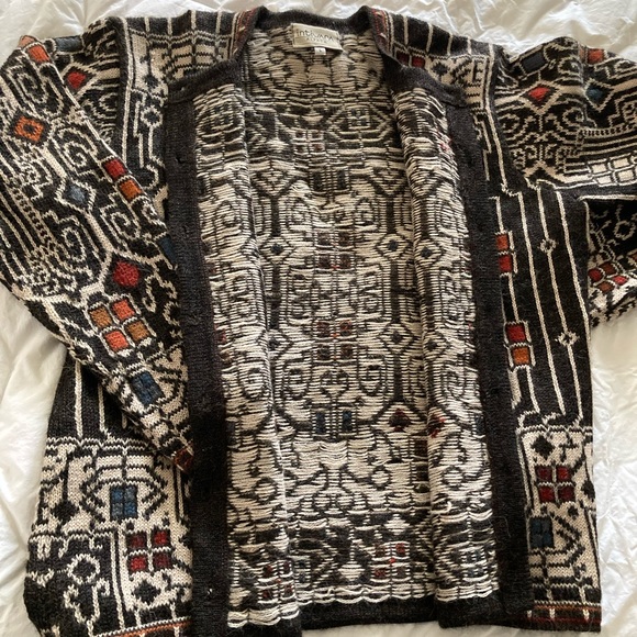 Vintage Intiwara Alpaca Cardigan Sweater - Picture 9 of 9